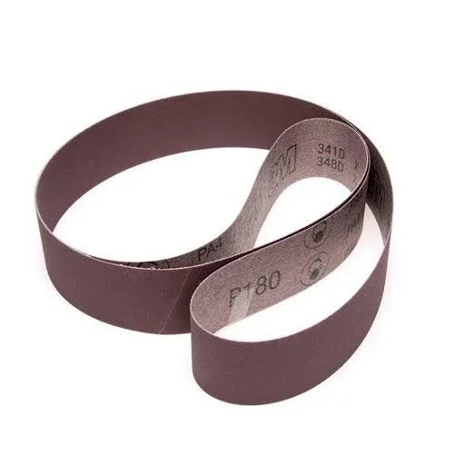 3M Cloth Belt 341D, P240 X-weight, 4 in x 106 in, Film-lok, Single-Flex