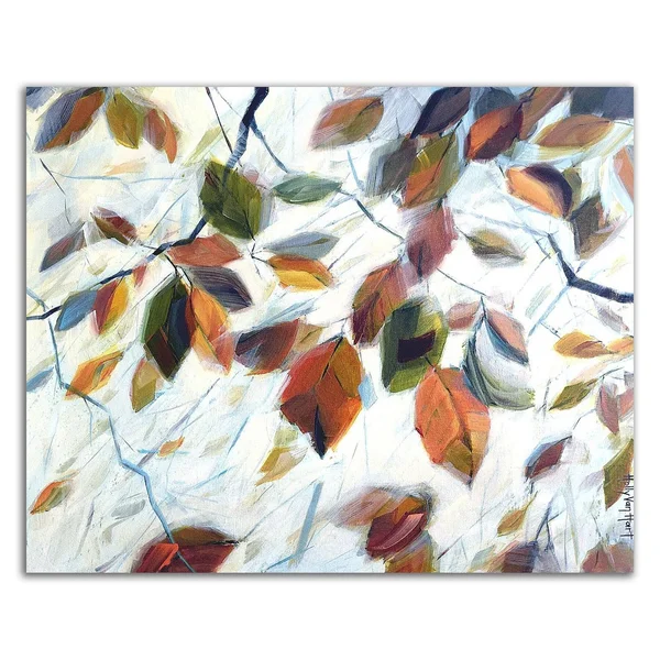24x22 x 30x22 Breath of Autumn by Holly Van Hart Print on Canvas