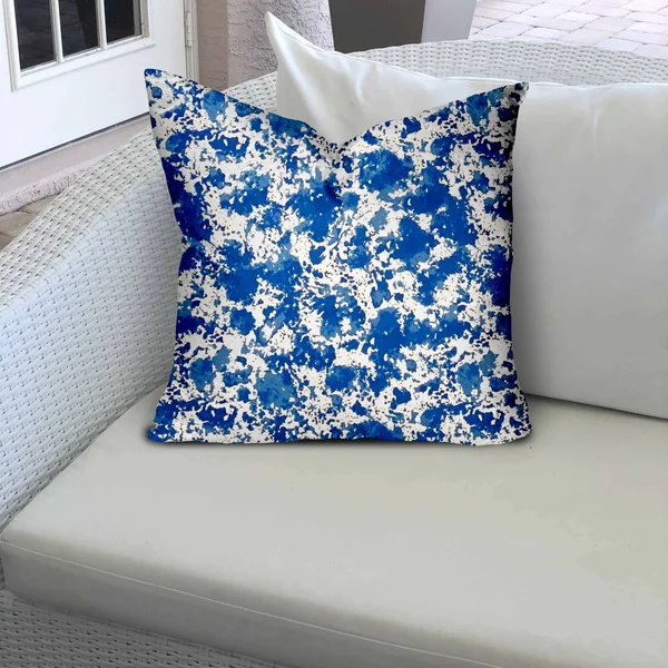 Joita Sandy Indoor Outdoor Soft Royal Pillow Envelope Cover with Insert 16x26 - JOVE2100520B