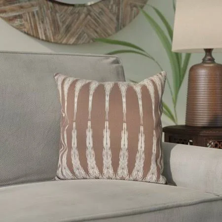 Bungalow Rose Lassiter Geometric Throw Pillow Size: 18x22 H x 18x22 W, Color: Maroon