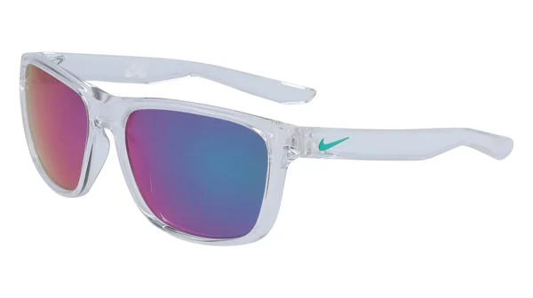 Nike Flip M EV0989 Sunglasses - 933 Crystal Clear/Grey W. Teal Mir