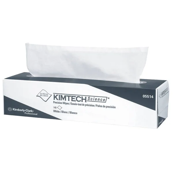 Kimberly-Clark Professional Kimtech Science Precision Wipe Tissue Wipers - 15X16.75 Precision Wipeswhite 140/Box 15Box/Cs