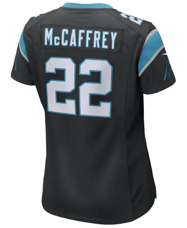 Nike Women's Christian McCaffrey Carolina Panthers Game Jersey - Black