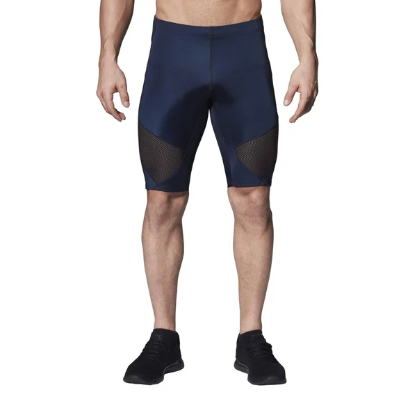 CW-X Men's Stabilyx Ventilator Joint Support Compression Shorts - Medium - True Navy