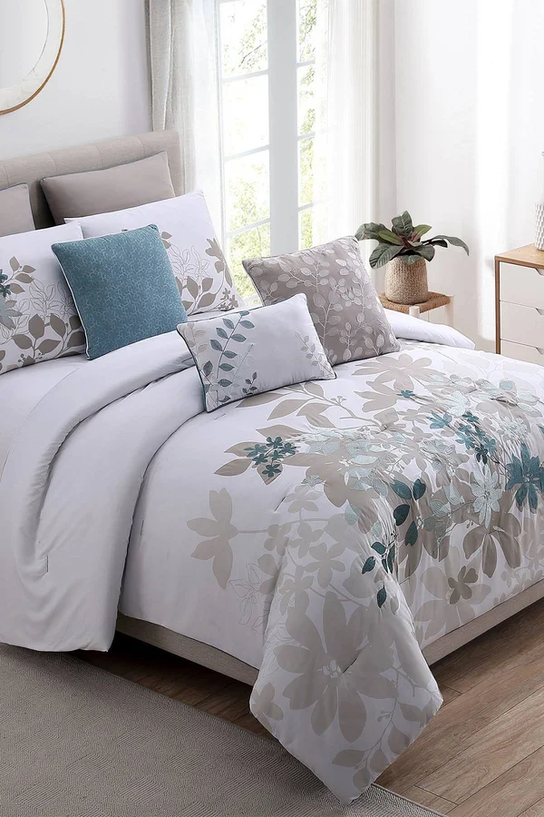 8-Piece Comforter Set Alana Queen
