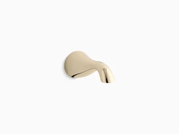 KOHLER K-16135-AF Revival Non-diverter Bath Spout - Vibrant French Gold