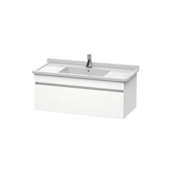 Duravit DS638905218 DuraStyle Vanity Unit #030410 in European Oak, White Matte