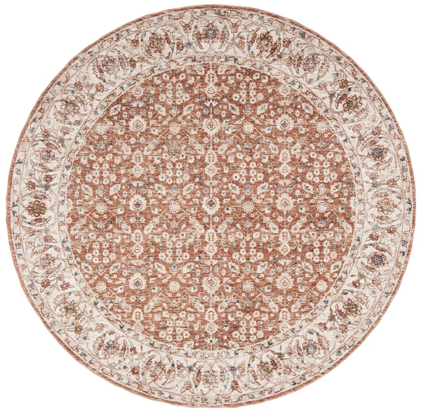 Safavieh Heirloom Hrl701B 9&0x22 x 12&0x22 Beige, Light Rust Area Rug