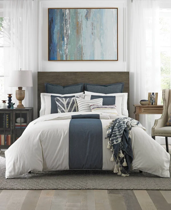 Tommy Hilfiger Cove Stripe 2-pc. Twin Comforter Set - Cream/Navy