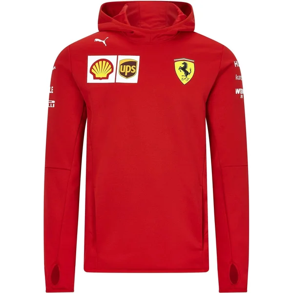 Scuderia Ferrari F1 Men's 2021 Team Tech Fleece Red