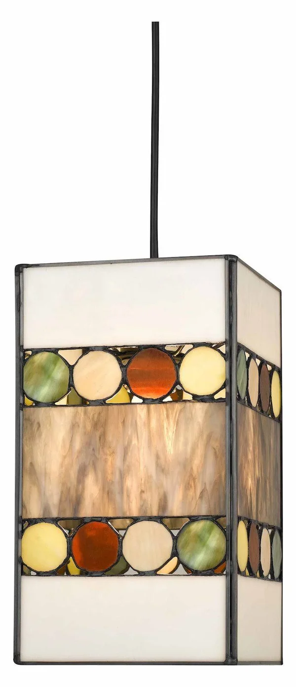 Cal Lighting UP-1090/6-BK One Light Pendant