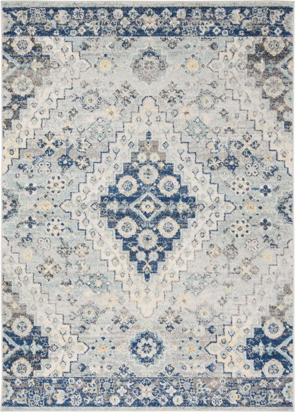Safavieh Madison MAD616F Grey/Cream 9& x 12& Area Rug