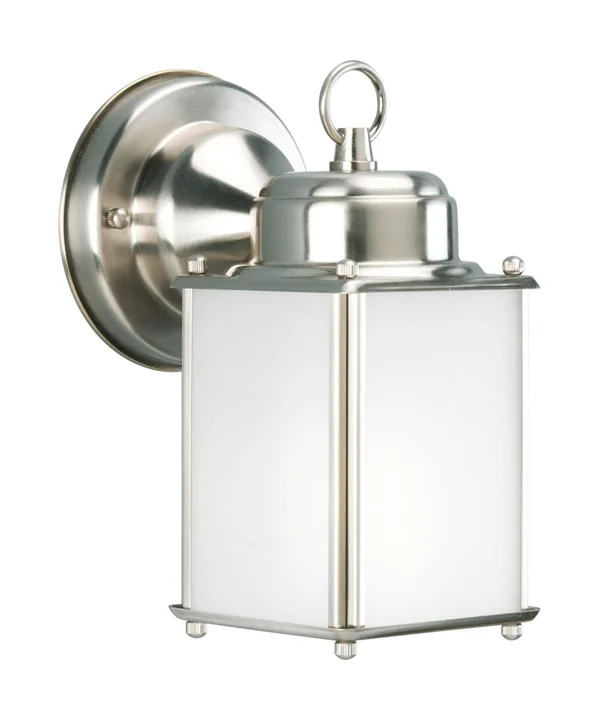 Progress Lighting P5986-09 Roman Coach Outdoor Wall Light, Brushed Nickel