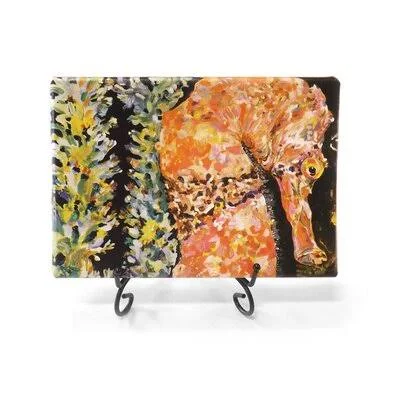 Ocean Bubba's Seahorse Giclee Print on Gallery Wrapped Canvas Kim Rody Creations