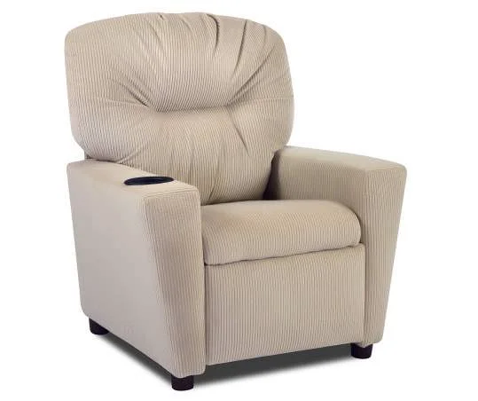 Kids Micah Seaside Tan Recliner