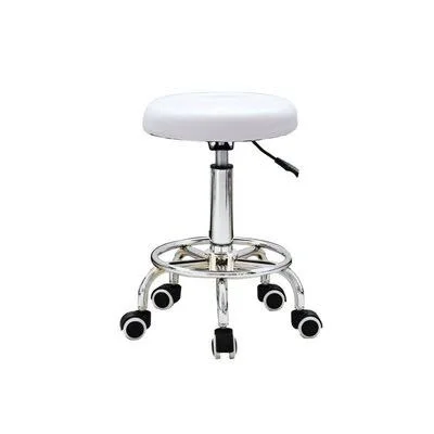 Inbox Zero Swivel Plastic/Acrylic Adjustable Bar Stool