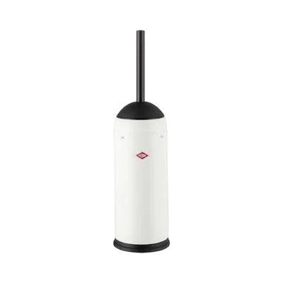 27 in. H Free Standing Toilet Brush and Holder Wesco Finish: White