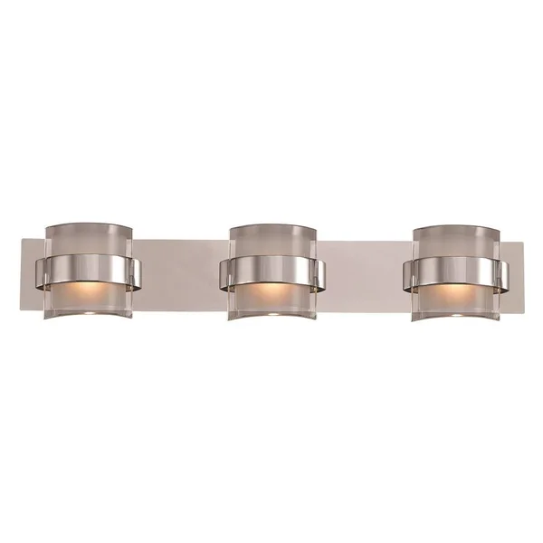Trans Globe MDN-1371 Cassina 3-Light LED Vanity Bar