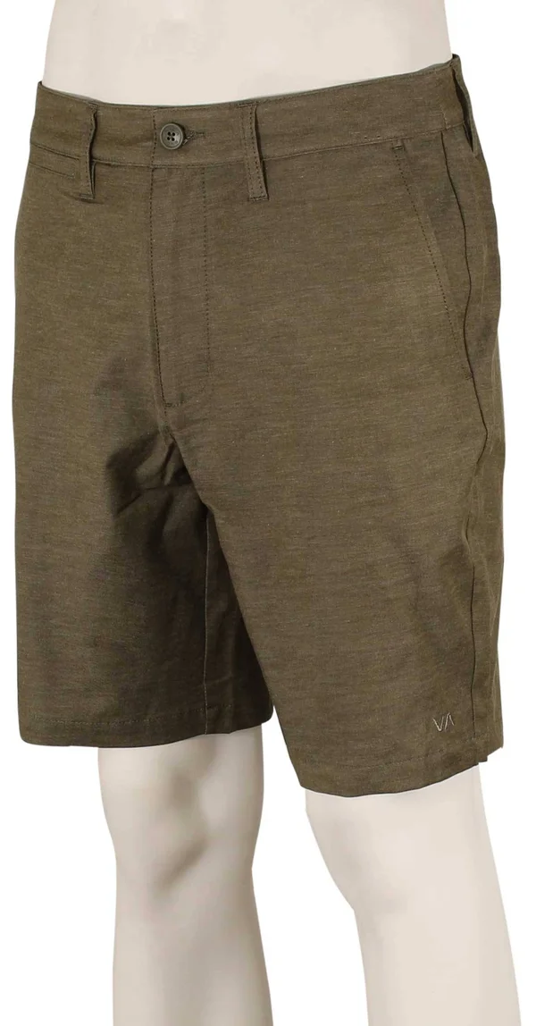 RVCA Back in Hybrid Shorts - Olive 34