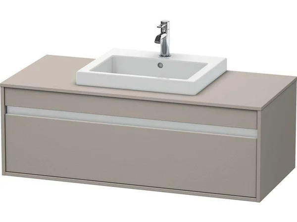 Duravit Ketho KT679601414 Wall Mounted Vanity Unit - Terra
