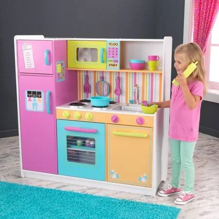 Kidkraft Deluxe Big and Bright Kitchen - 1 Count, Size: Deluxe Big & Bright Kitchen