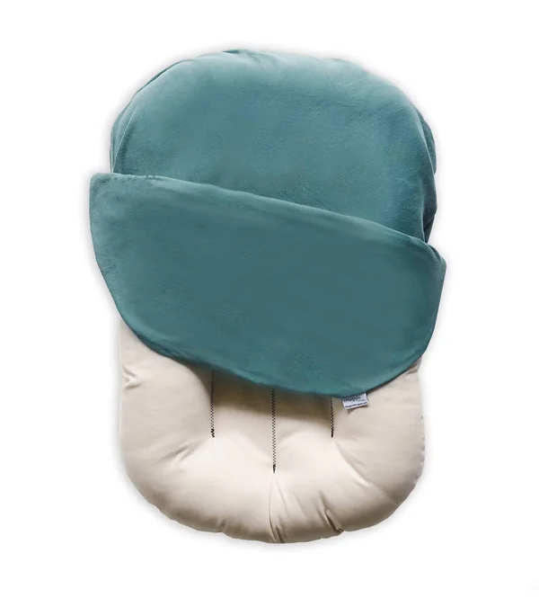 Snuggle Me Organic Patented Sensory Lounger for Baby Organic Cotton Virgin Fiberfill Moss