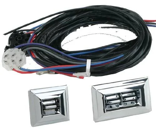 Electric-Life 4990-10-356 Switch Kit 2 Door Chrome