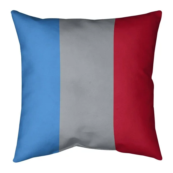 Tennessee Tennessee Red Football Stripes Pillow-Faux Suede - 26 x 26 - Square - Zipper Closure - Large - Removable Cover - Accen