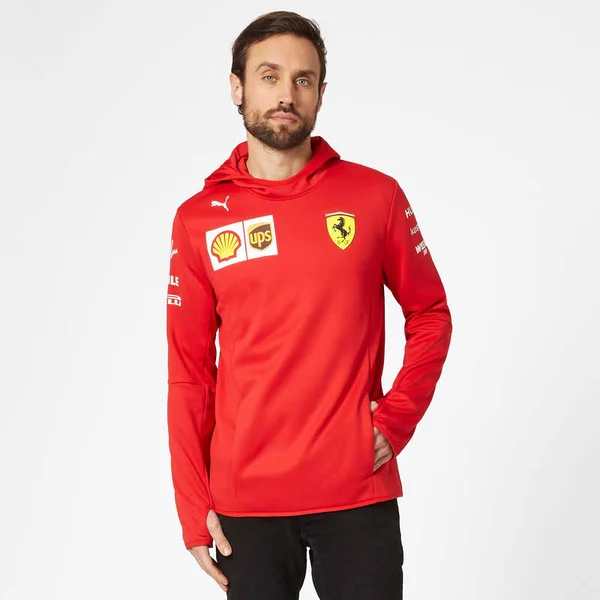 Scuderia Ferrari F1 Men's 2021 Team Tech Fleece Red