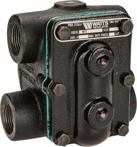 Watts 0037110 WFT-30 - 1-Inch Float & Thermostatic Steam Trap