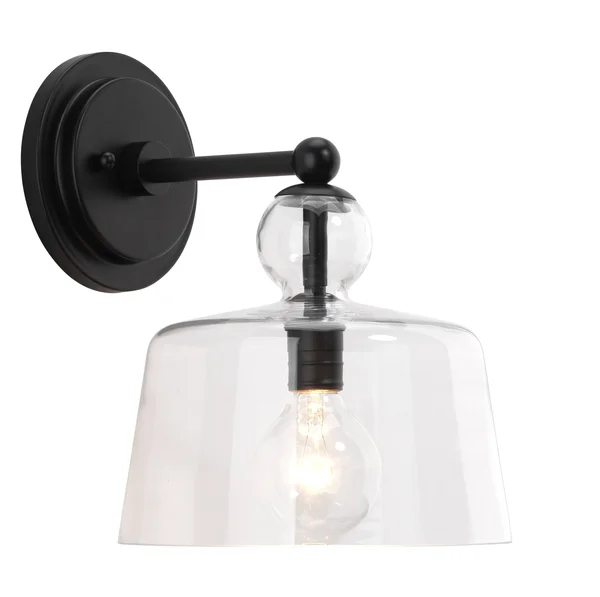 Hudson Black Wall Sconce
