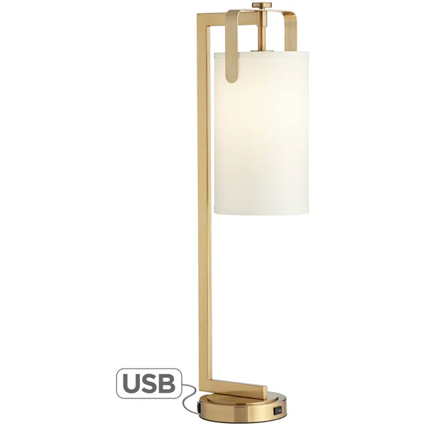 Pacific Coast Lighting Kinzie Warm Gold Table Lamp-65X23