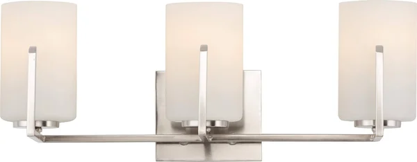 Maxim Lighting 21283SWSN Dart 3-Light Bath Vanity - Satin Nickel