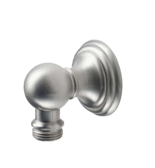 California Faucets SH-10-42-ABF Lined Decorative Supply Elbow - Antique Brass Flat