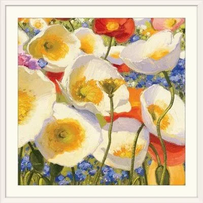 &Sunny Abundance III& by Shirley Novak Painting Print Great Big Canvas Size: 38x22 H x 38x22 W x 1x22 D, Format: White Framed