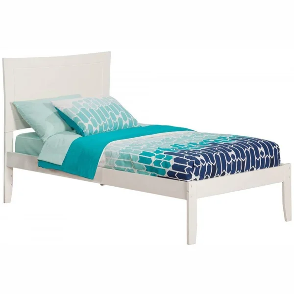 Atlantic Furniture Metro White Twin Bed