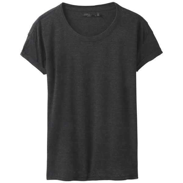 Prana Cozy Up T-Shirt - Women's Charcoal Heather - M