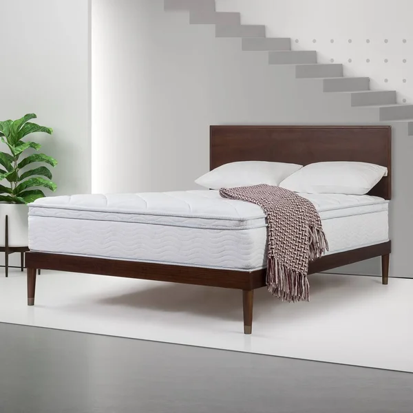 Spa Sensations 12 inch Spring and Gel Memory Foam Hybrid Mattress by Zinus - Full