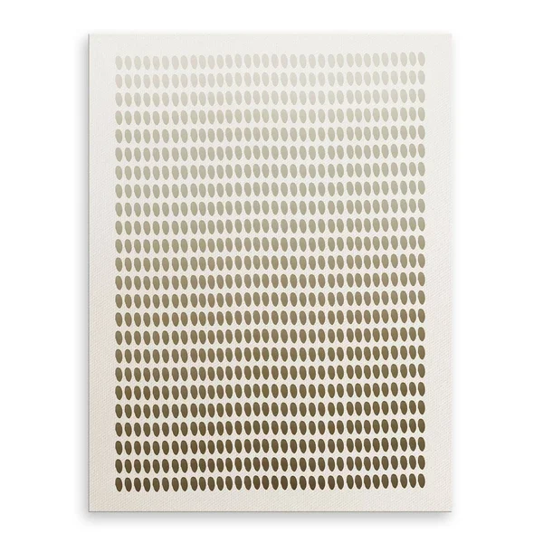 Abstract Neutral CLX Canvas Wall Art Brown 24x22 x 30x22 - Cotton
