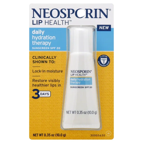 Neosporin Lip Health Daily Hydration Therapy - 0.35 oz