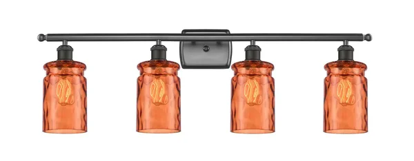 Innovations Lighting-Candor 4 Light Bath Vanity Light-516-4W-OB-G352-TUR-LED