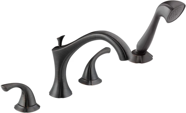Delta T4792-RB Addison Roman Tub Trim with Hand Shower Venetian Bronze
