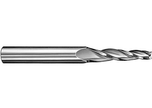 SGS 32378 23 Tapered Square End General Purpose End Mill - Titanium Nitride Coating, 3/16x22 Cutting Diameter, 1-3/4x22 Cutting L