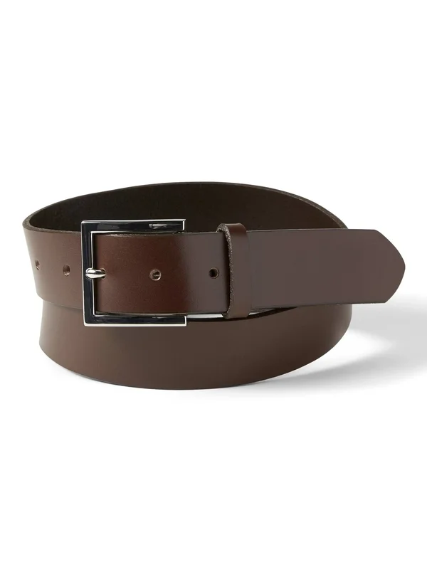 Banana Republic Men's Modern Leather Belt Brown Size 46
