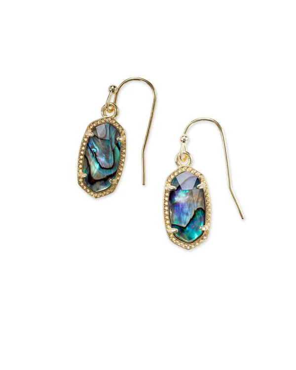 Lee Earring - Gold Abalone Shell
