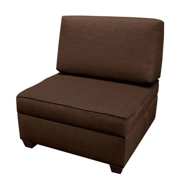 Duobed MFCH-ES 36 in. Chair Plus 1 BS Storage Ottomans - Espresso
