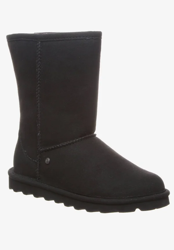 Bearpaw Elle Short Vegan Women's Boot - Black Size 8