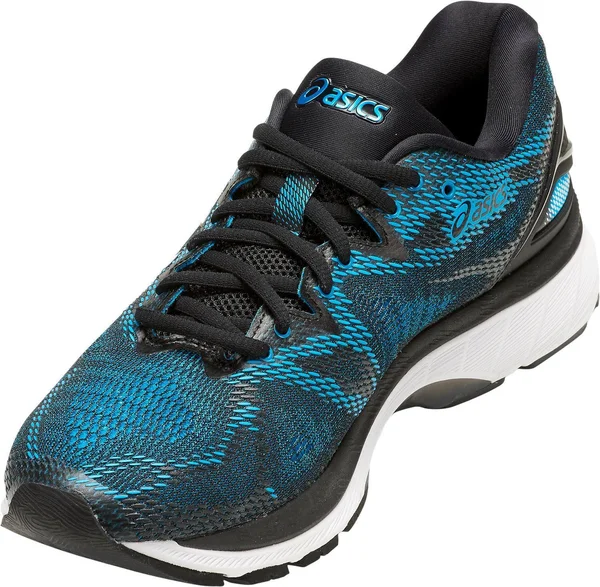 Asics Men's Gel Nimbus 20 - Island Blue - White - Black - 10 - D