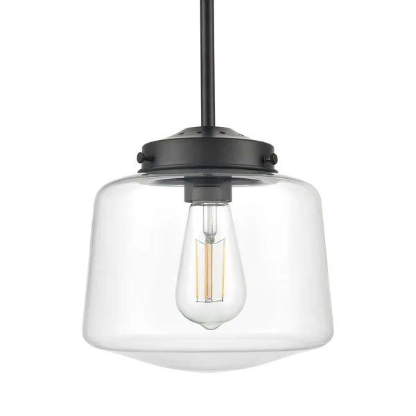 Scolare Vintage Pendant Light, Black Kitchen Island Light with LED Bulb LL-P274