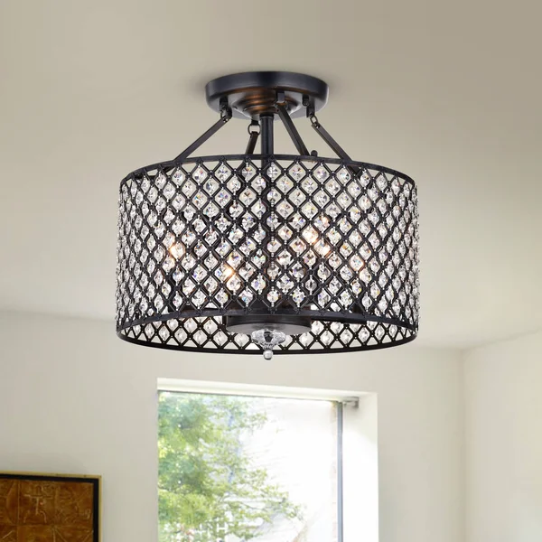 First Lighting Alrai 4-Light Semi-Flush Mount Light